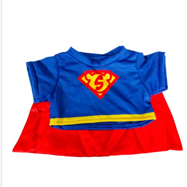 Super ted t-shirt and red cape