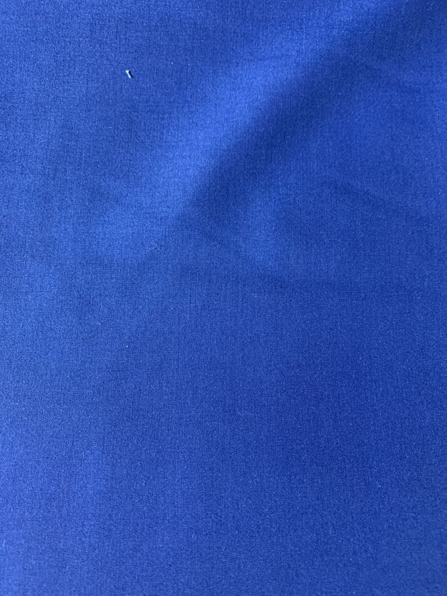 Blue plain fabric 