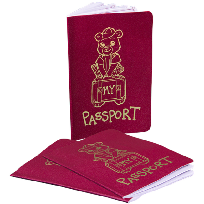 Teddy bear passport