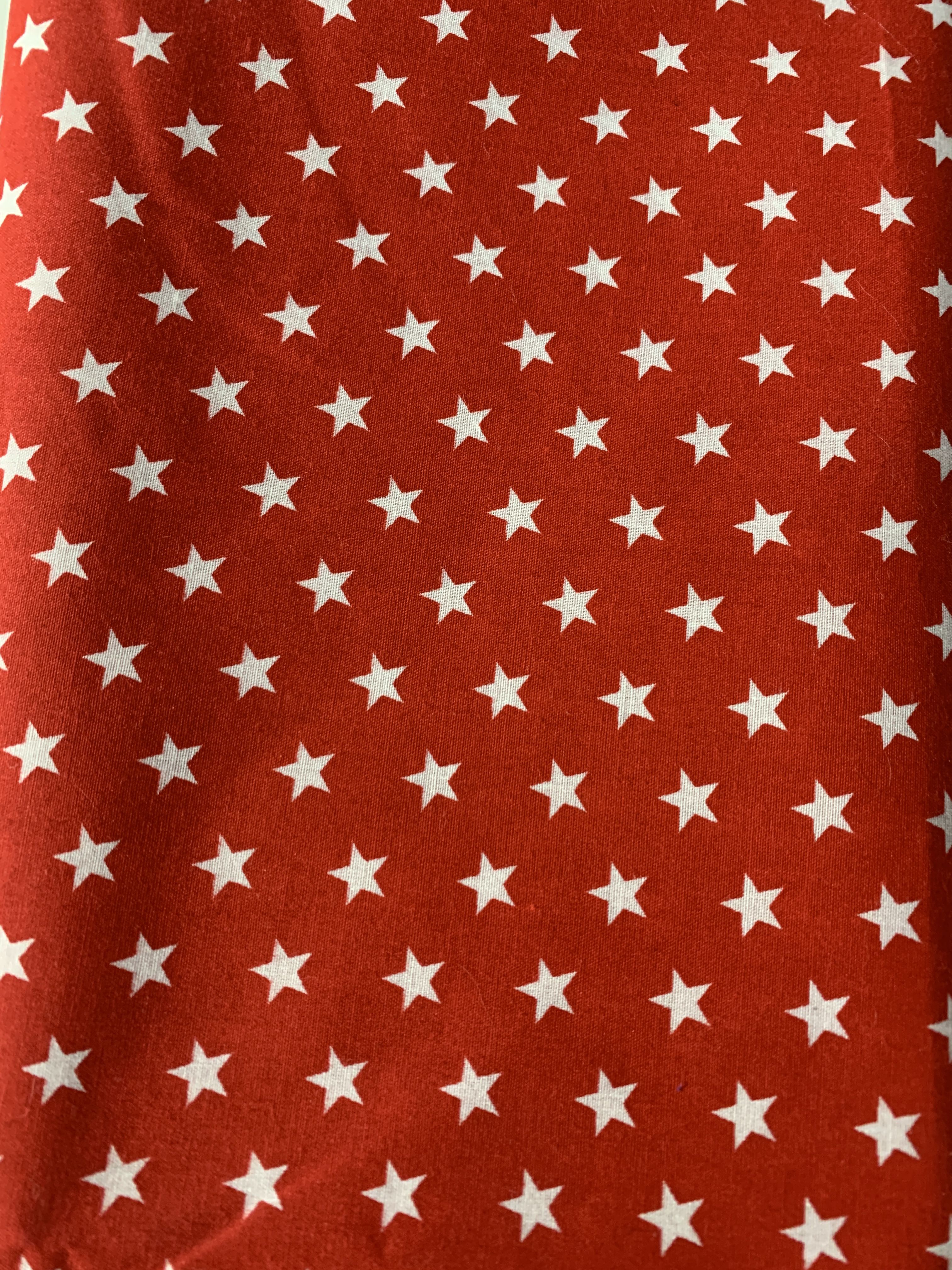 Red star fabric 
