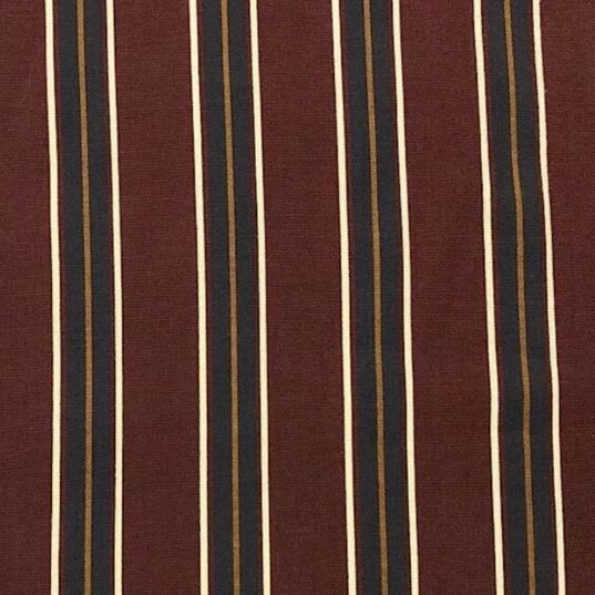 Burgandy striped woven fabric